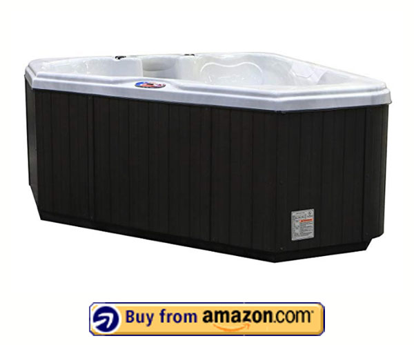 American Spas AM-628TS – Best Hot Tubs 2020 With Plug-in-Play System, Multi Color Spa Light, and Cover