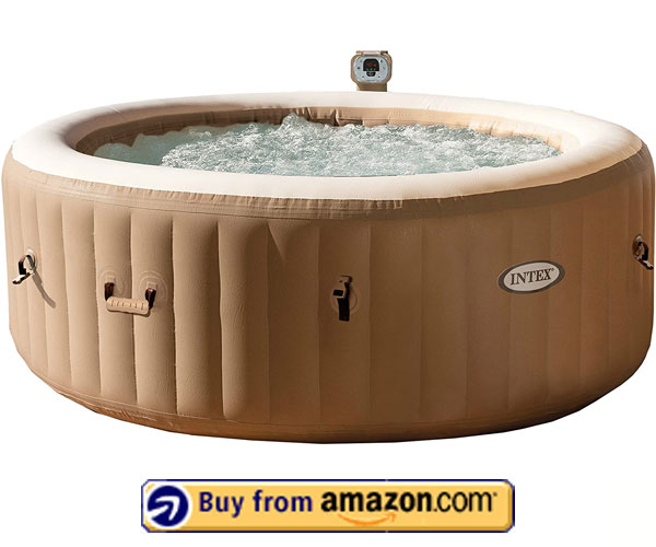 Intex 77in PureSpa Portable Bubble Massage Spa Set – Best Hot Tub Brands 2020