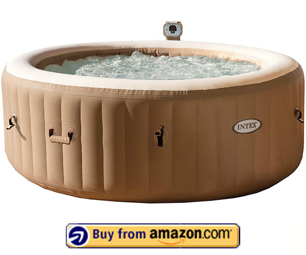 Intex Intex 77in PureSpa Portable Bubble Massage Spa - Best Portable Inflatable Hot Tub 2020