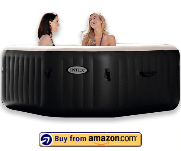 Intex PureSpa Jet & Bubble Deluxe Portable Hot Tub – Best Inflatable Hot Tubs 2020