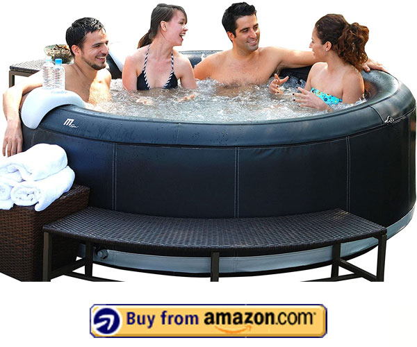 MSpa M-031S Round Spa – 4 Person Inflatable Hot Tub 2020