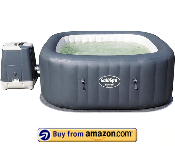 SaluSpa Hawaii HydroJet Pro – Best Inflatable Hot Tub for Winter 2020