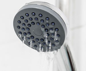 how to clean shower head rubber nozzles