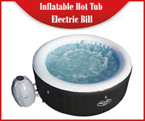 inflatable hot tub electric bill