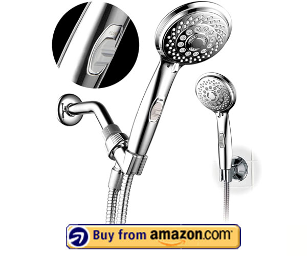 HotelSpa 7-setting AquaCare Series Spiral – Best Handheld Shower Head With On/Off Switch 2020 – Amazon’s Choice
