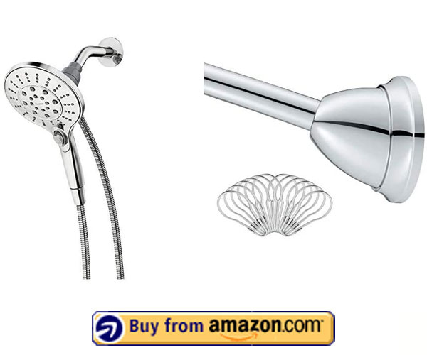 Moen 26112 Engage Magnetix – Best Showerhead With Shower Rod 2020 – Amazon’s Choice