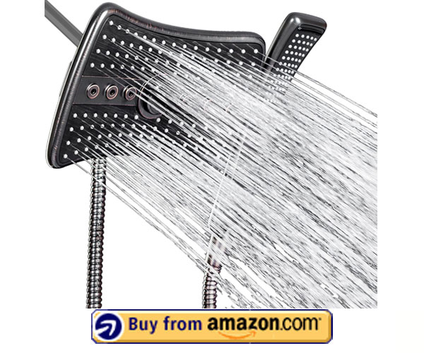 AKDY 9 Rectangular Shower Head – Best Shower Head With Handheld Combo 2020